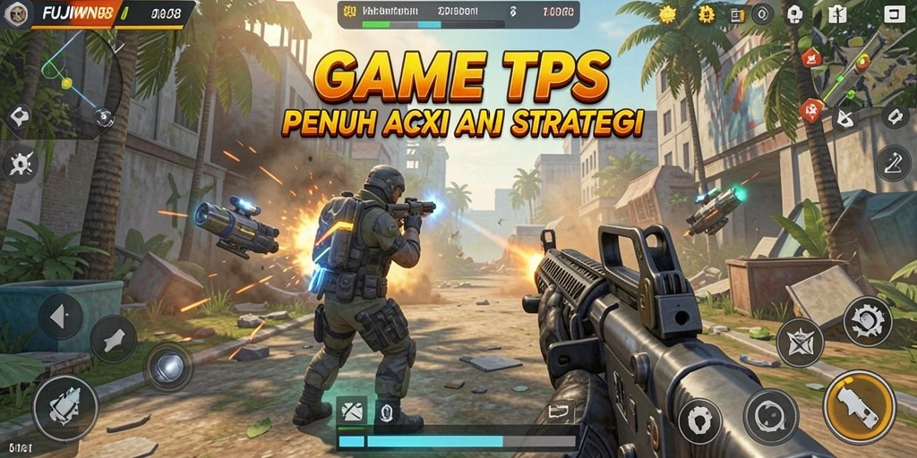Tampilan gameplay menegangkan dan seru dari FUJIWIN88.