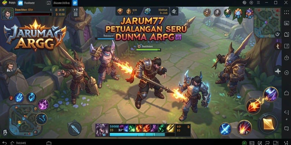 Gameplay seru dan grafis menakjubkan di JARUM77.