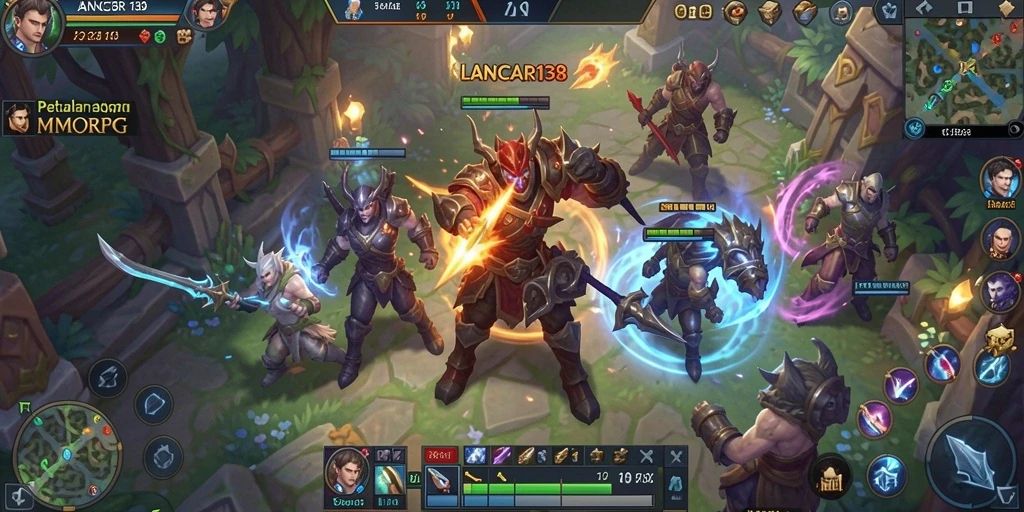 Gameplay seru dalam LANCAR138 dengan aksi bertempur yang menegangkan.