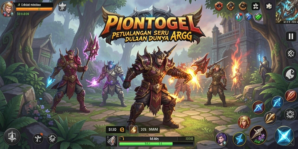 Tampilan gameplay PIONTOGEL yang seru dan menantang.